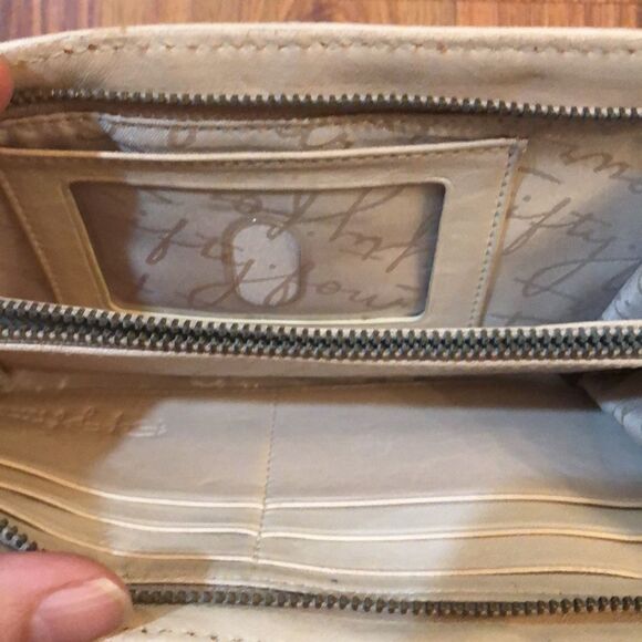 Fifty Four Fosssil vintage Patchwork suede wallet - Picture 4 of 10